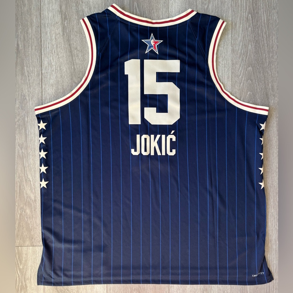 Nikola Jokic Jordan x NBA 2024 NBA ALL Star Edition Swingman Jersey Sz 3XL NWT